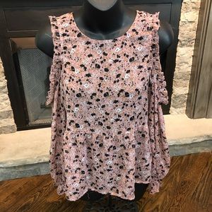 American eagle cold shoulder blouse size XS